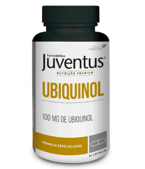 Juventus Premium Ubiquinol - 30 Cápsulas - Farmodietica